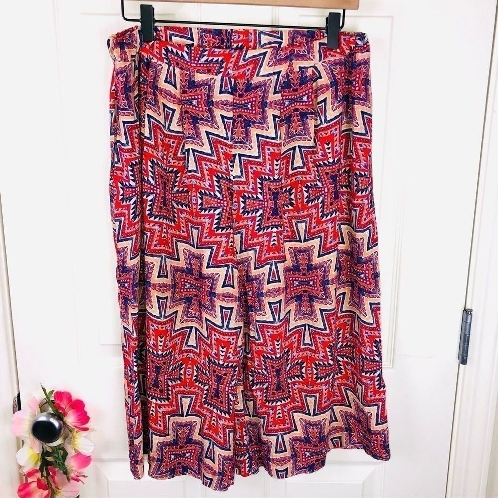 Fig & Flower culottes crop pants Size medium